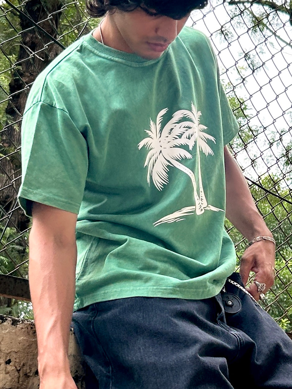 Minimal Palm Drift Tee