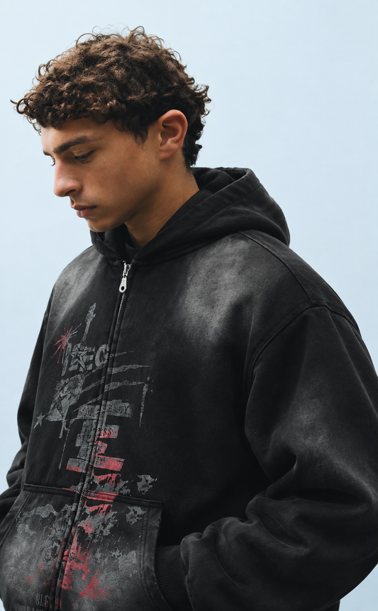 Chaos Zip Hoodie