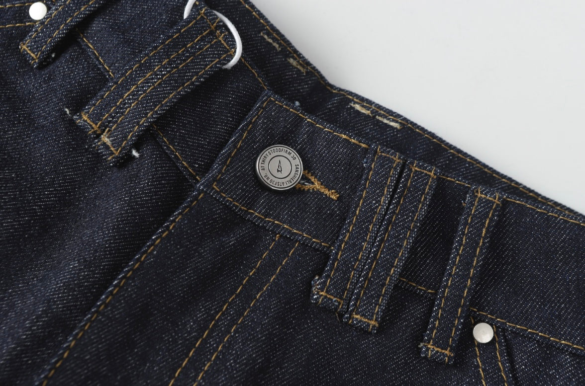 AeroCurve Wide-Leg Denim Pants