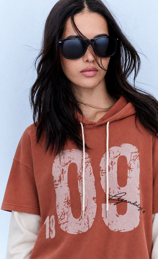 Layered Hoodie