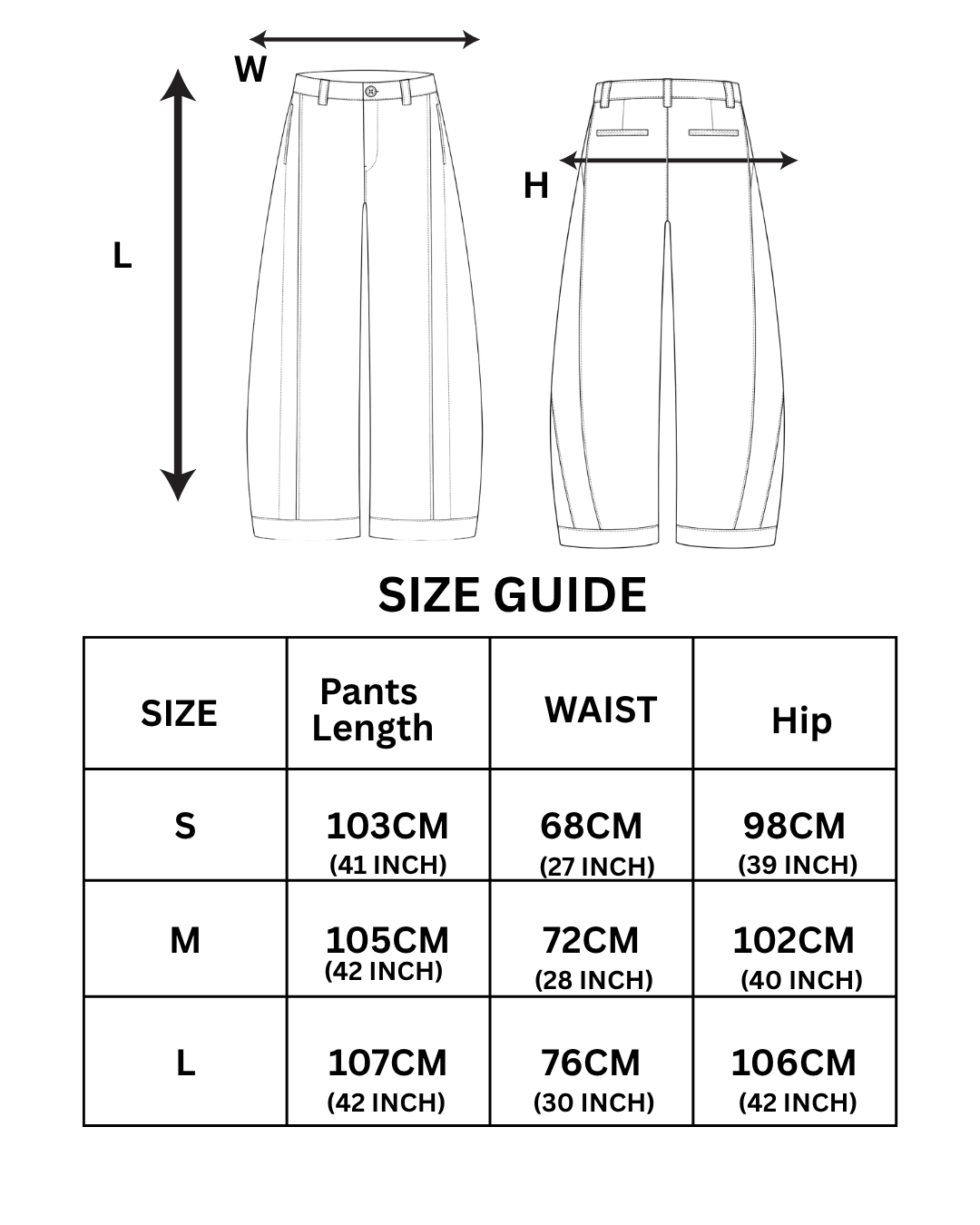 Tailored Trousers