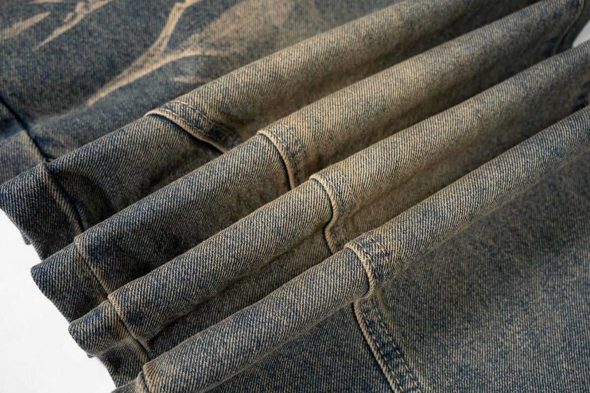 Vintage Faded Jeans
