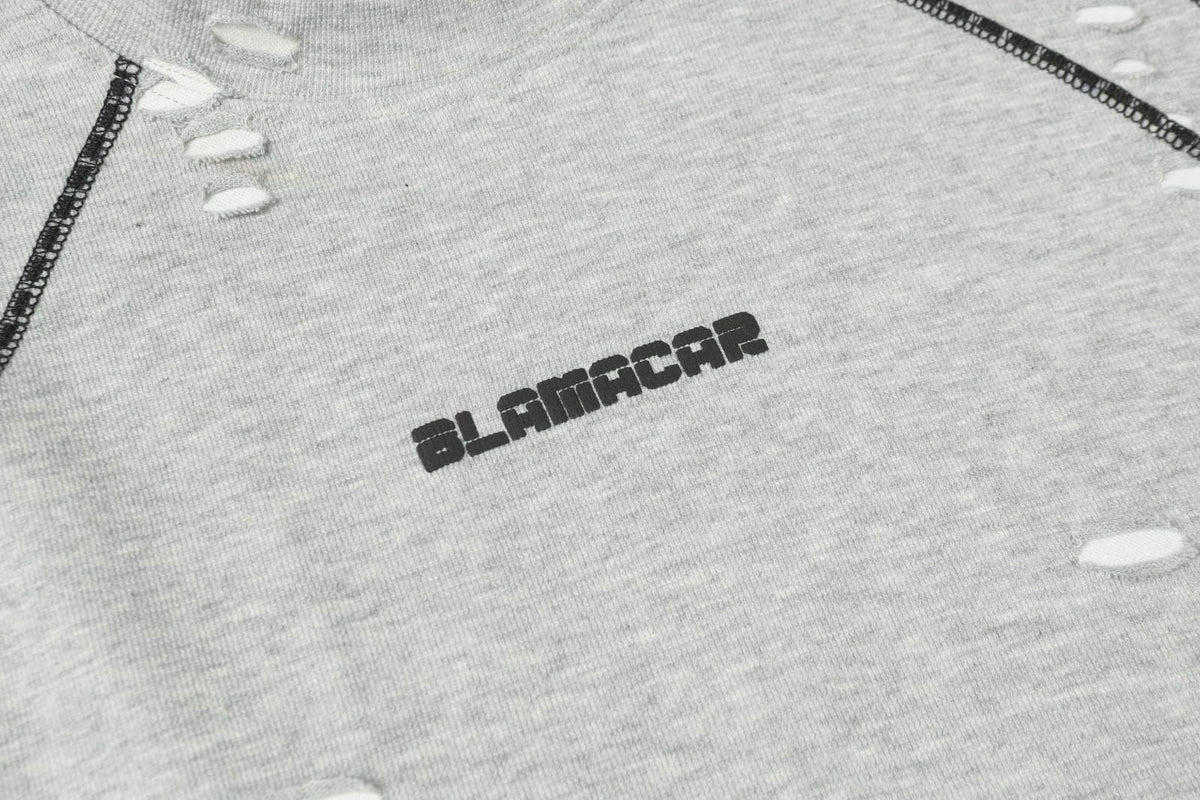 Scarline Distress Seam Tshirt