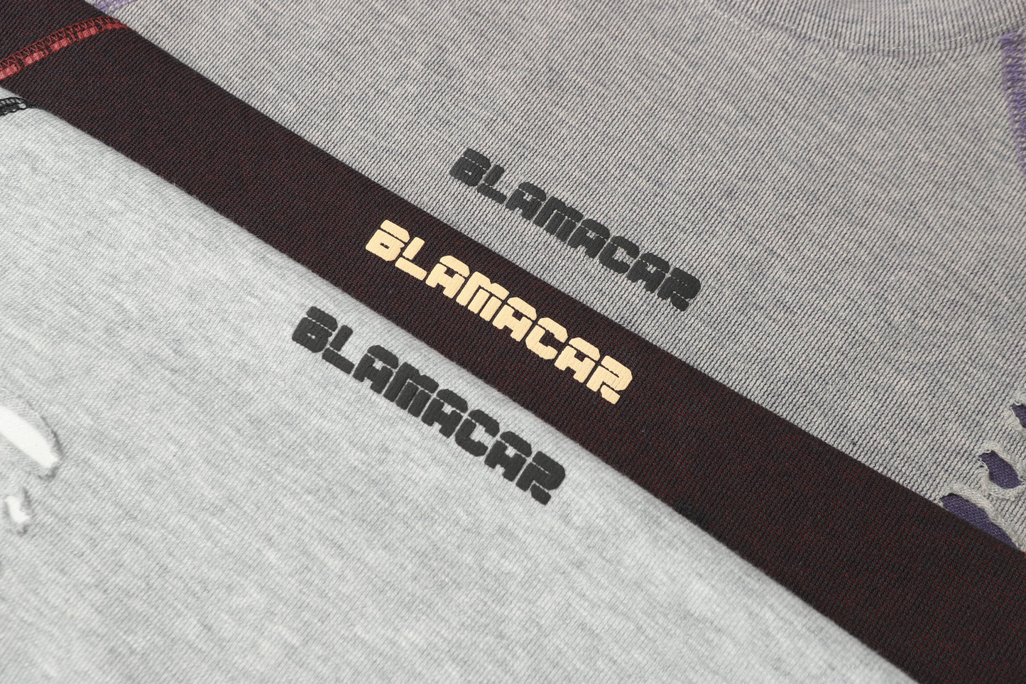 Scarline Distress Seam Tshirt