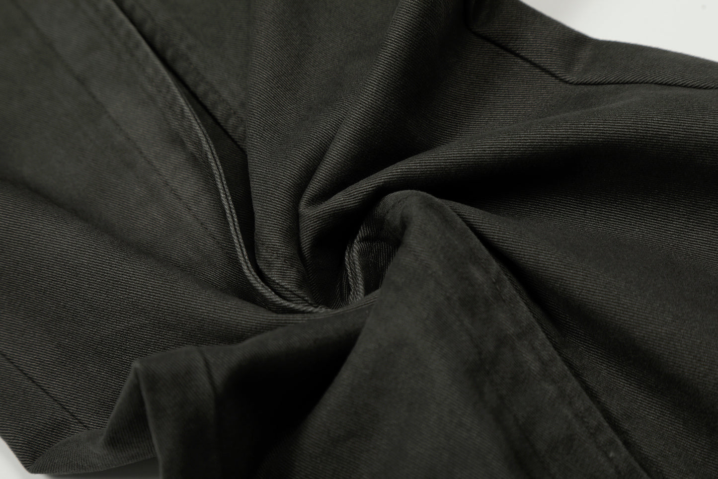 Frontier Obsidian Pleat Wide Trousers