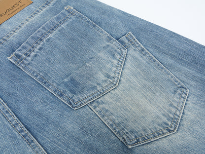Loose Fit Washed Jeans