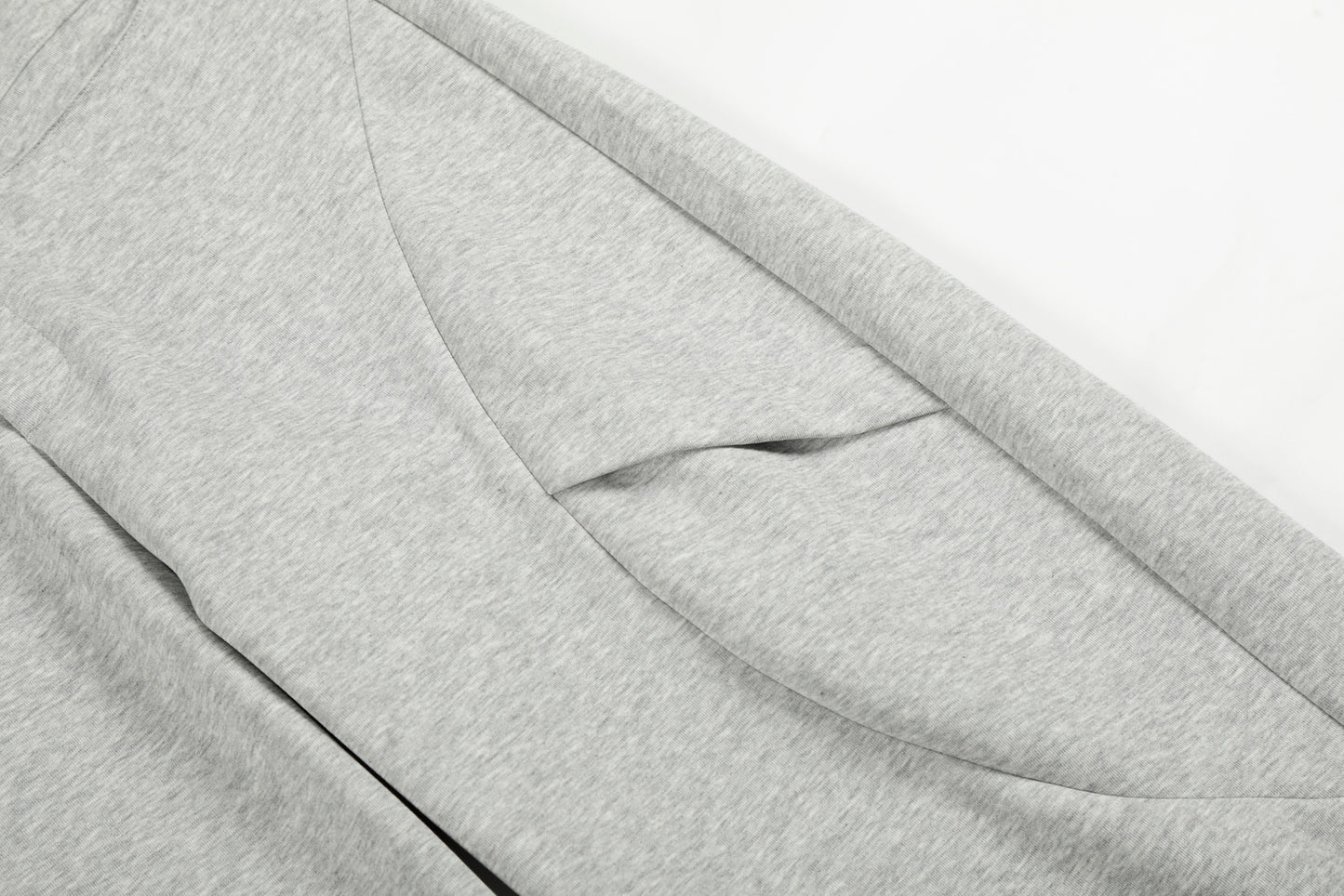 Arc Panel Wide-Leg Sweatpants