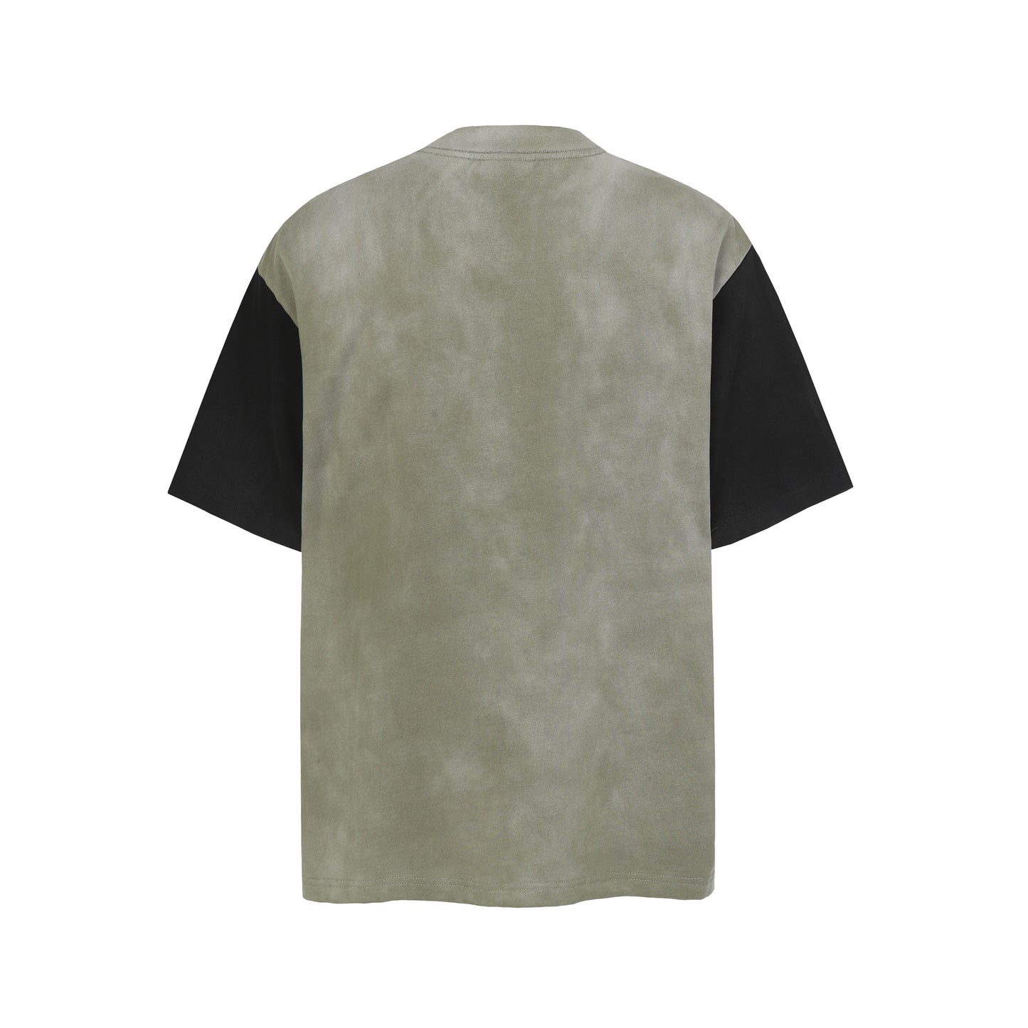 Vintage Graphic Contrast Sleeve Oversized T-Shirt
