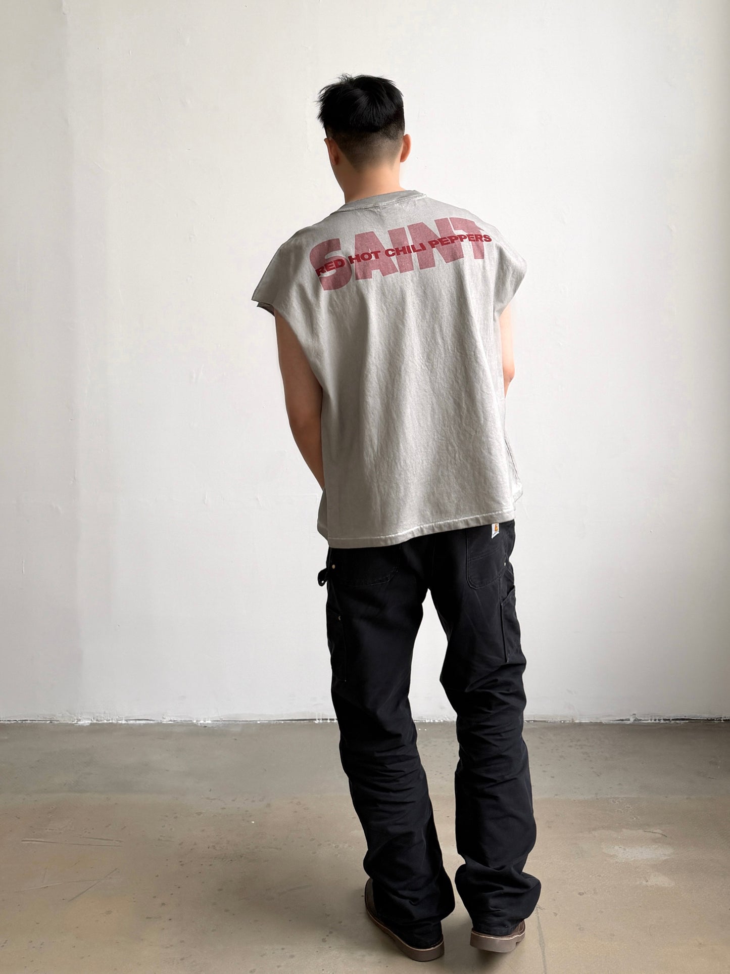 Red Hot Chilli Peppers White Graphic T-Shirt