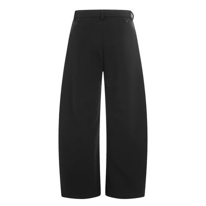 Arc Panel Wide-Leg Sweatpants