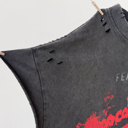 Fear of God 123 Distressed Washed Black T-Shirt