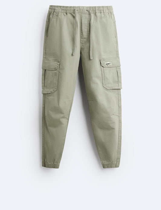 Street Patch Cargo Trousers