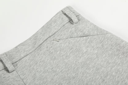 Arc Panel Wide-Leg Sweatpants