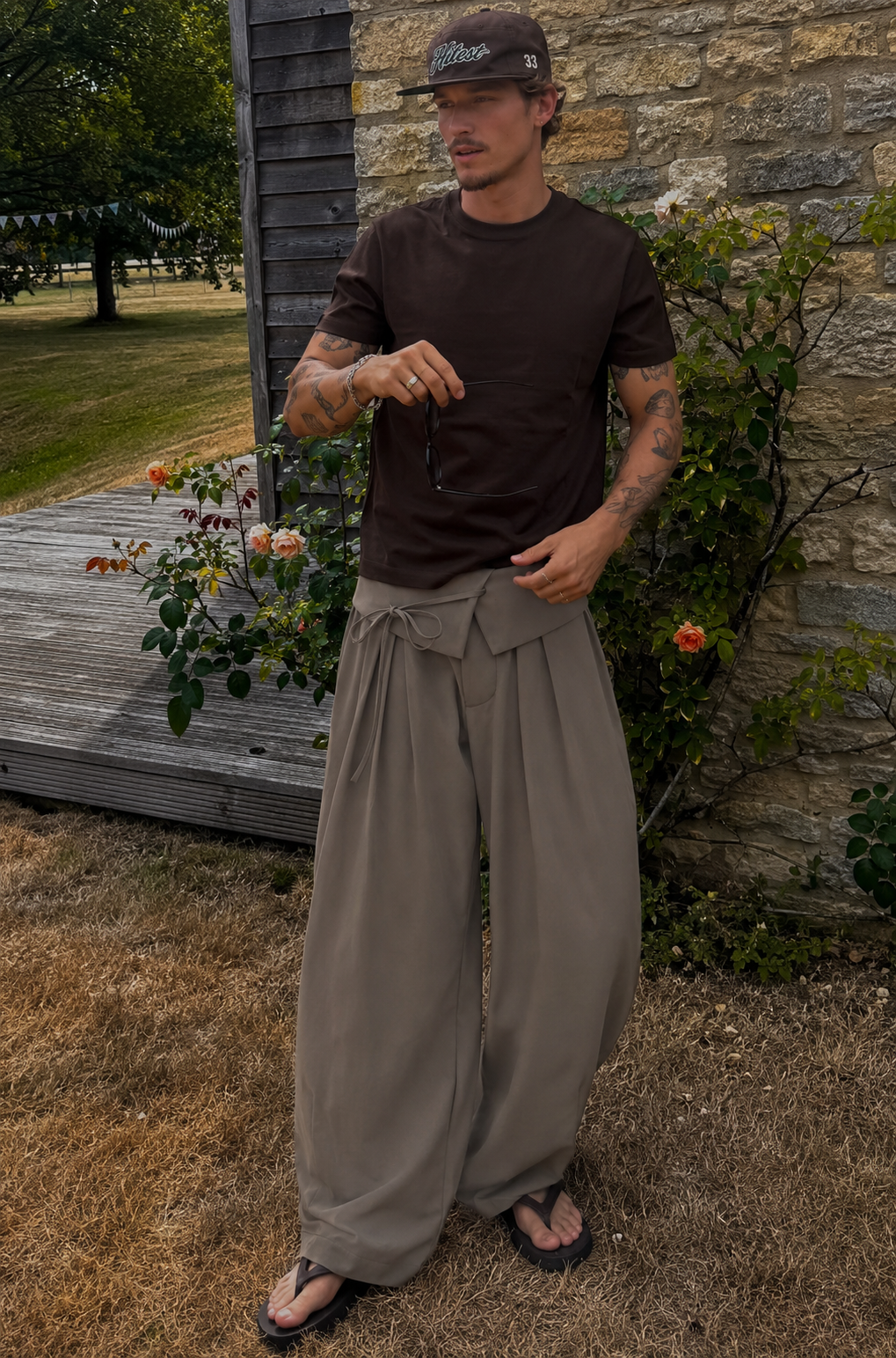 Fold-Waist Trousers