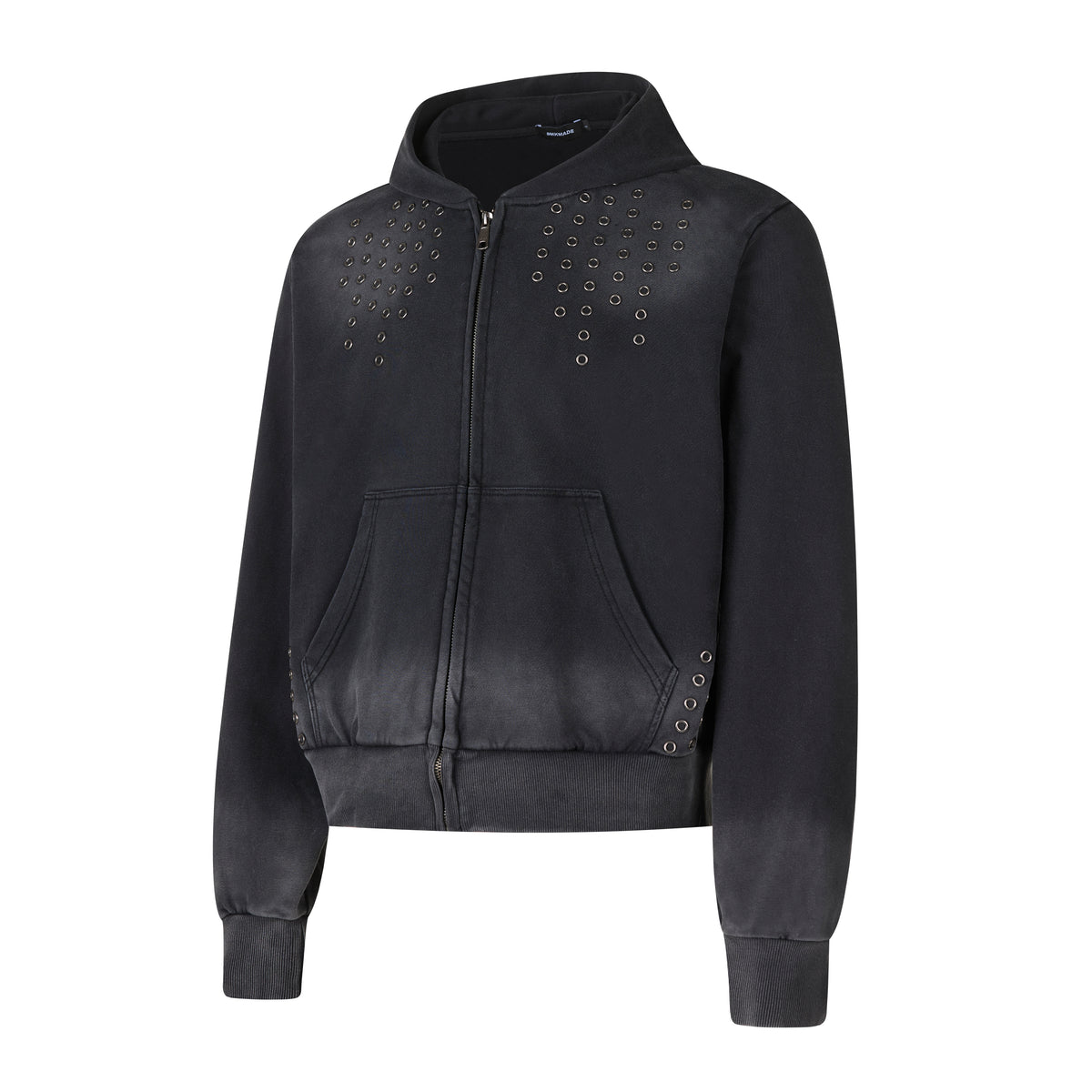 Eyelet Zip Hoodie