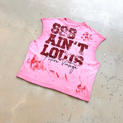 Saint Louis Raw Edge Pink Graphic T-Shirt