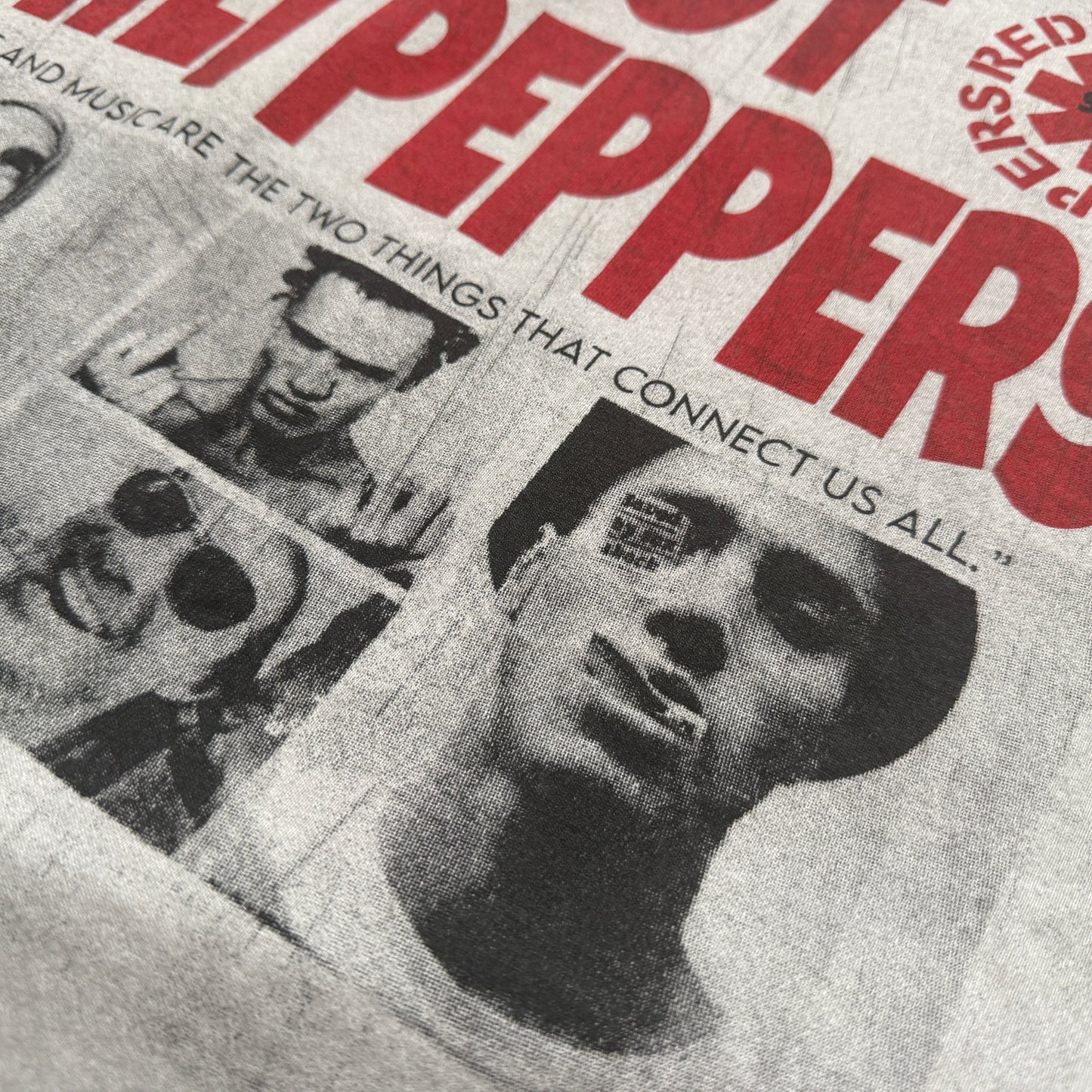 Red Hot Chilli Peppers White Graphic T-Shirt