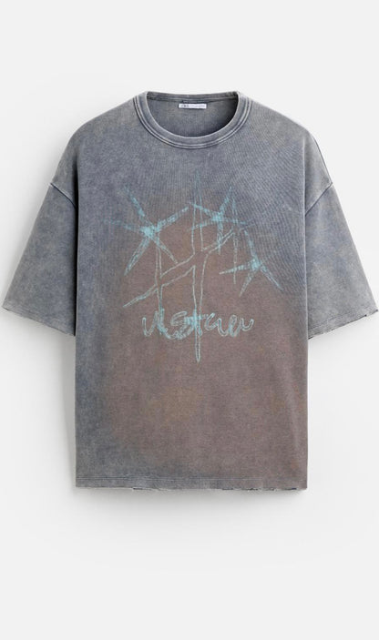 Abstract print tshirt