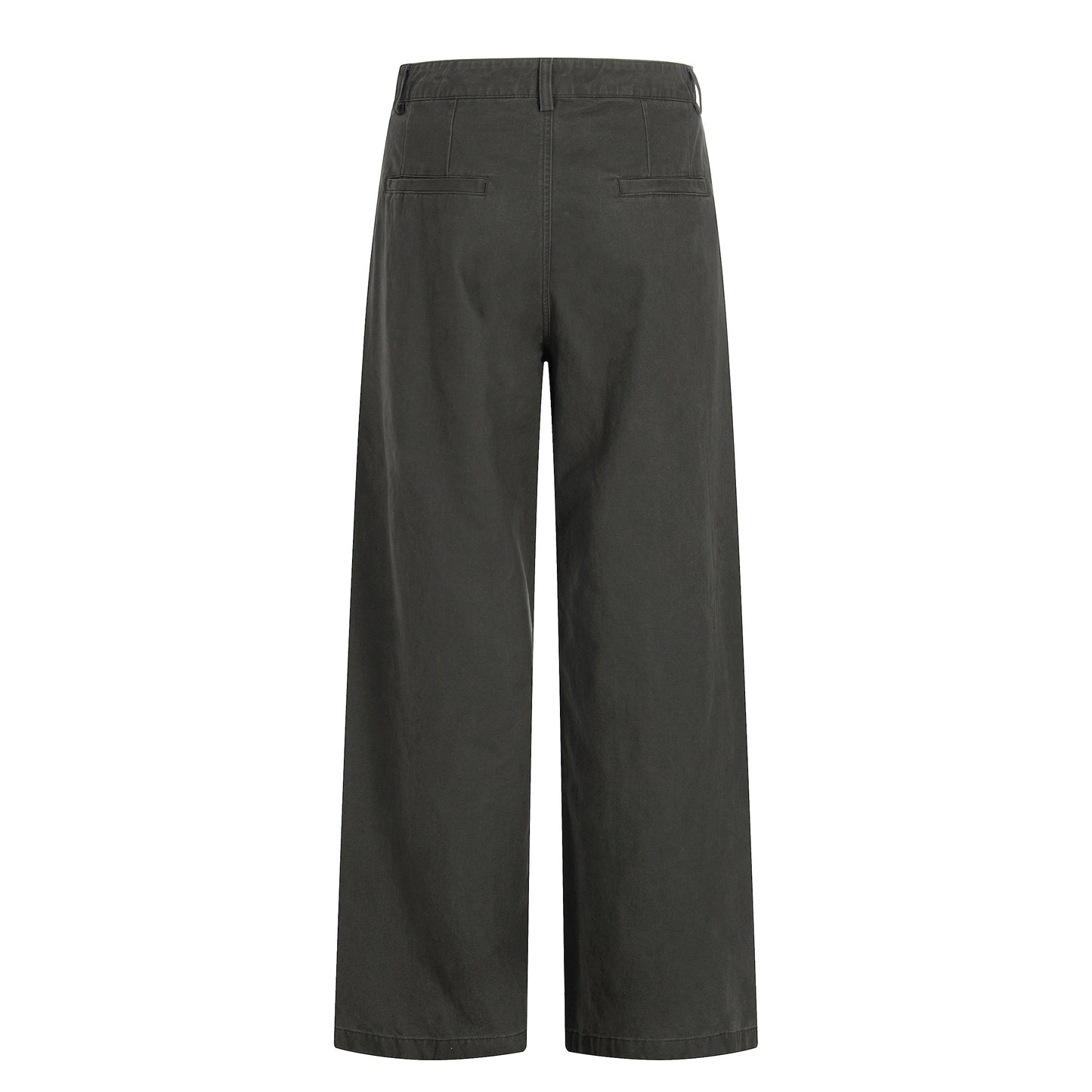 Frontier Obsidian Pleat Wide Trousers