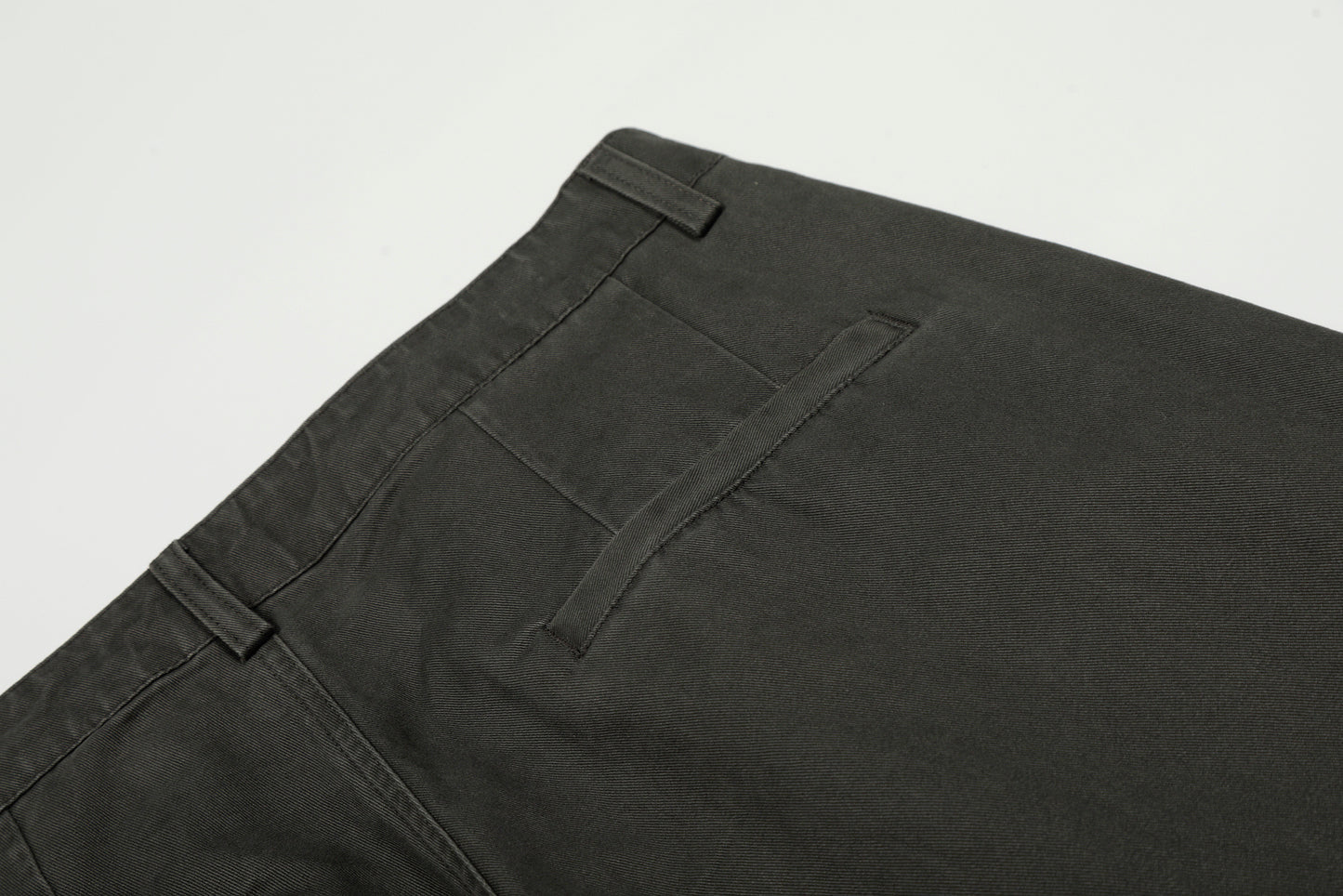 Frontier Obsidian Pleat Wide Trousers