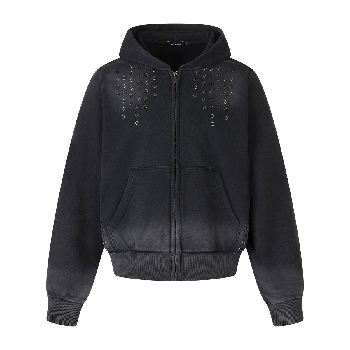 Eyelet Zip Hoodie