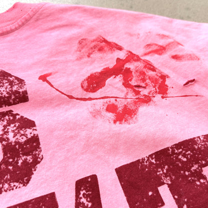 Saint Louis Distressed Pink Oversized T-Shirt
