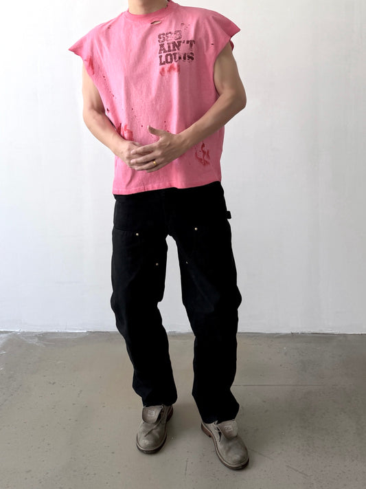 Saint Louis Raw Edge Pink Graphic T-Shirt