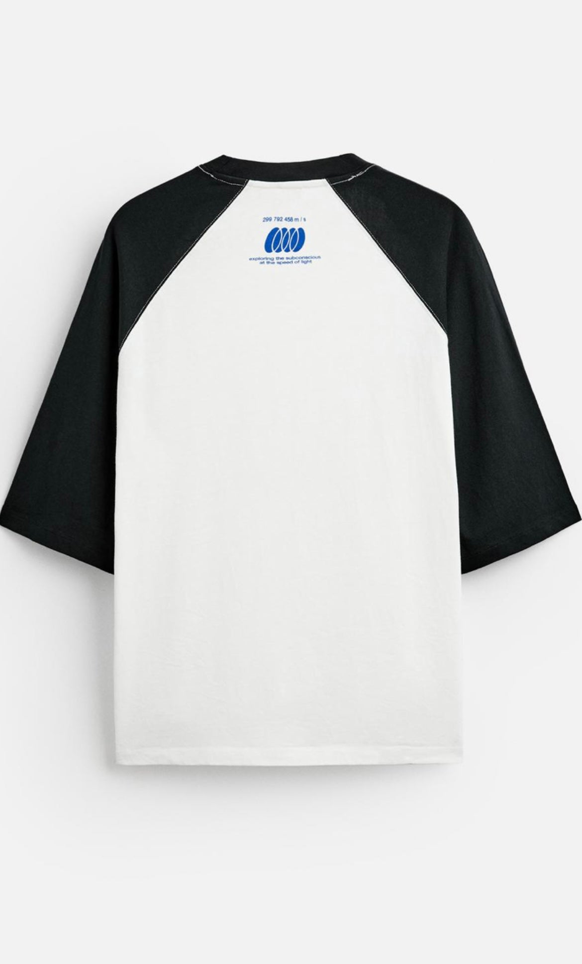 COLOUR BLOCK SLOGAN TSHIRT