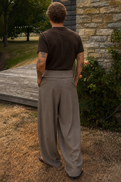 Fold-Waist Trousers
