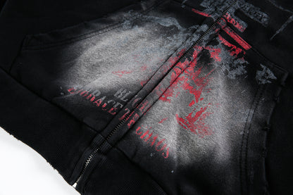 Chaos Zip Hoodie