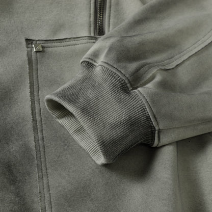 Rivet Zip Hoodie