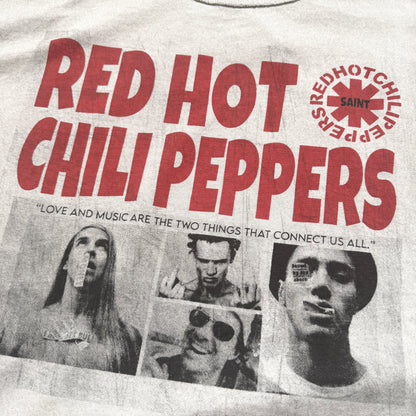 Red Hot Chilli Peppers White Graphic T-Shirt