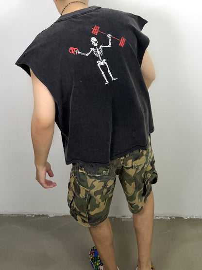 Iron Brotherhood Raw Edge Muscle Tee