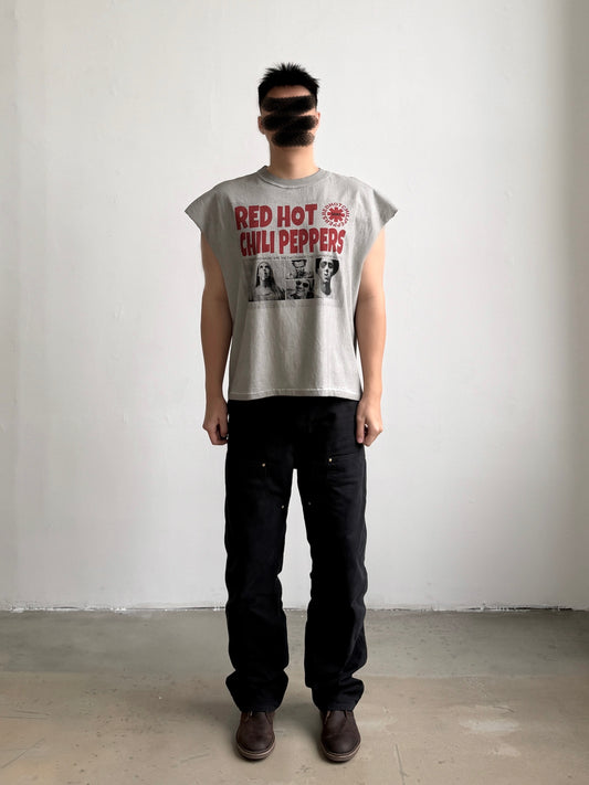 Red Hot Chilli Peppers White Graphic T-Shirt