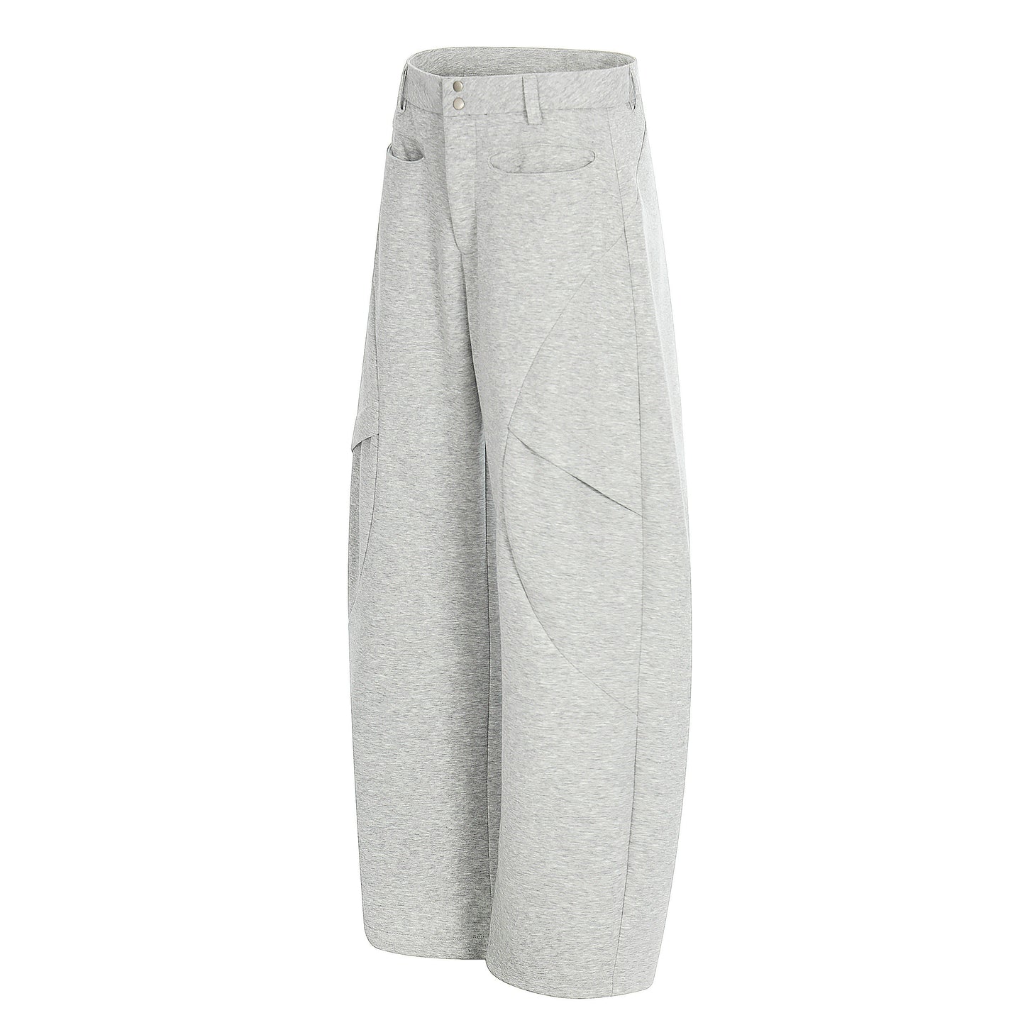 Arc Panel Wide-Leg Sweatpants