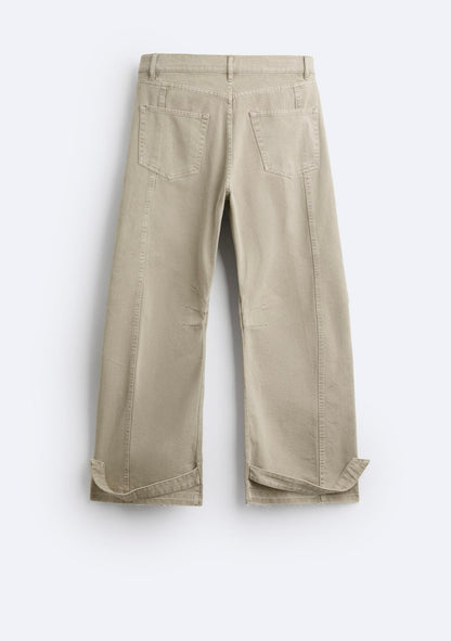 UTILITY DENIM TROUSER