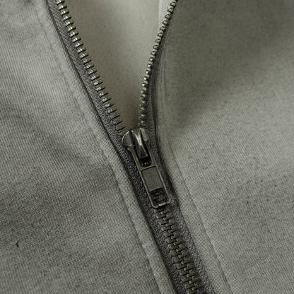 Rivet Zip Hoodie