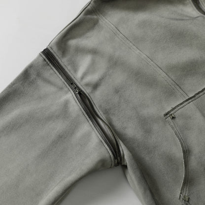 Rivet Zip Hoodie