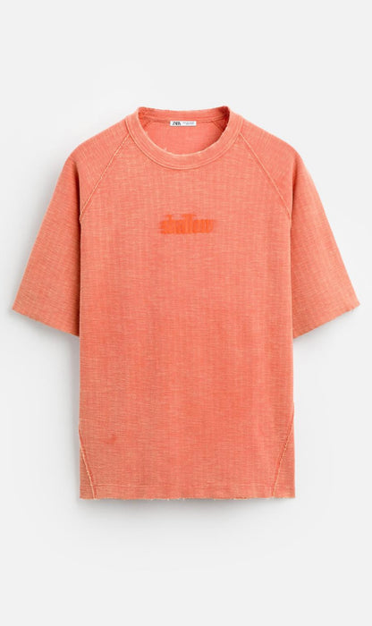 Faded knit Tshirt