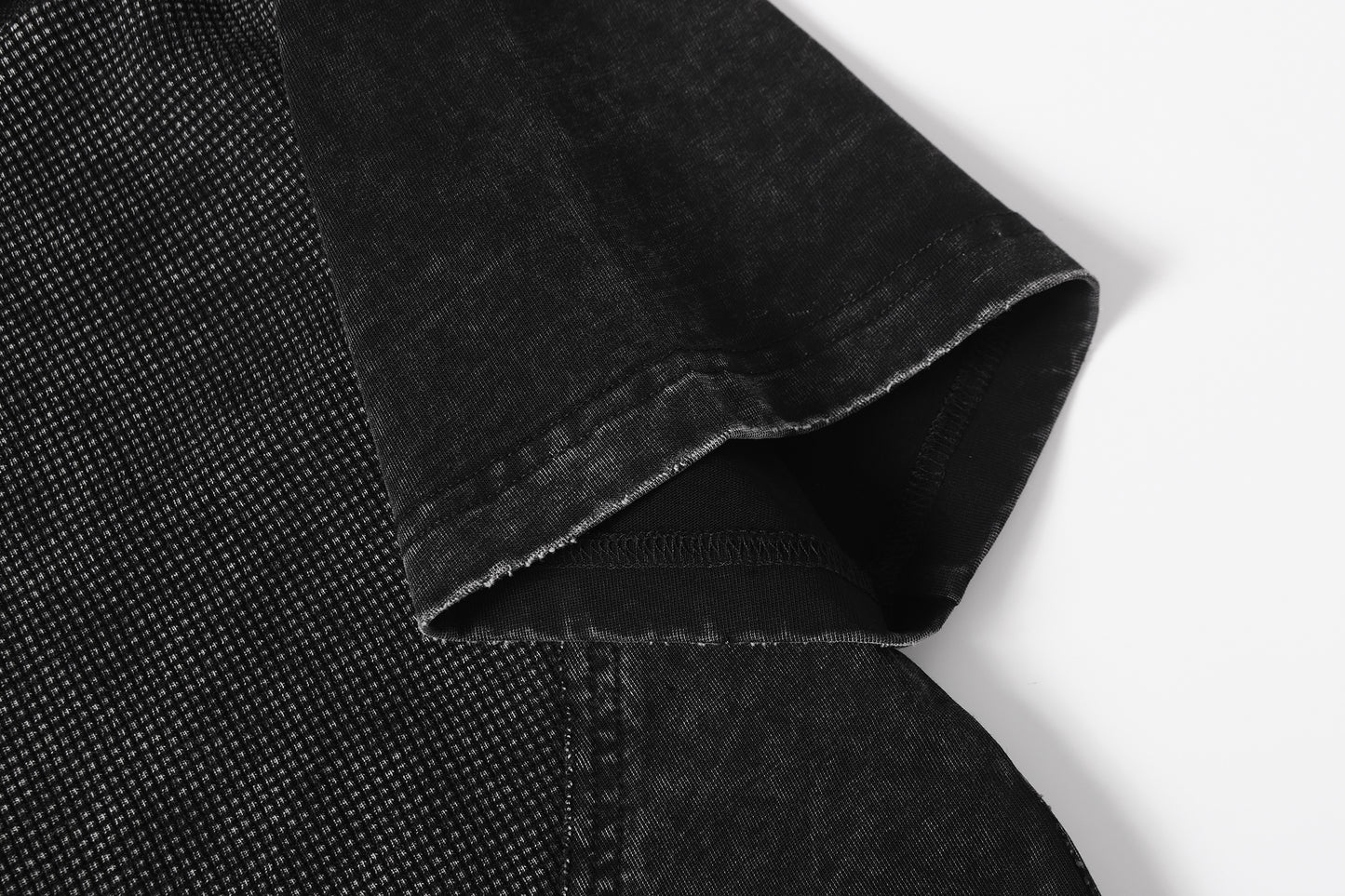 Contrast Zip Pocket Oversized T-Shirt