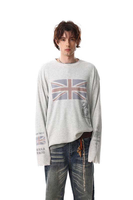 Waffle Printed Tee
