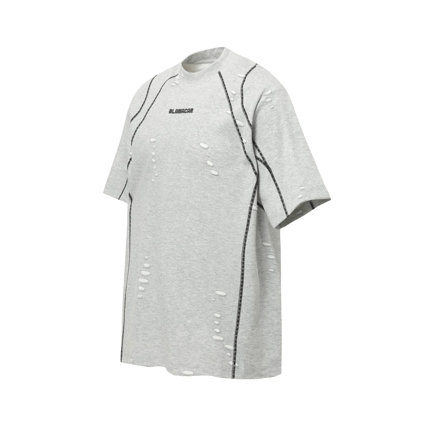 Scarline Distress Seam Tshirt