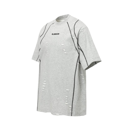 Scarline Distress Seam Tshirt