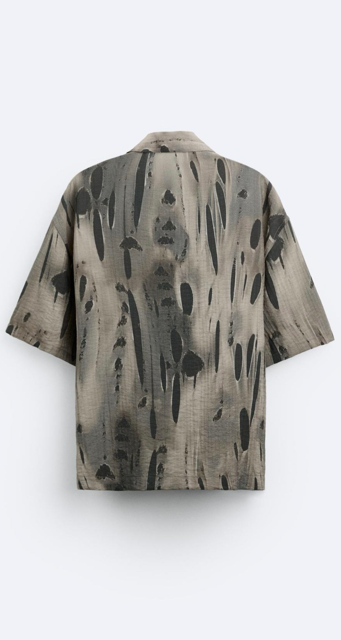 Abstract print shirt