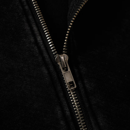 Rivet Zip Hoodie