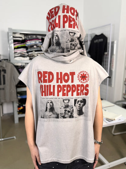 Red Hot Chilli Peppers White Graphic T-Shirt