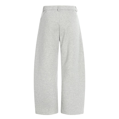Arc Panel Wide-Leg Sweatpants