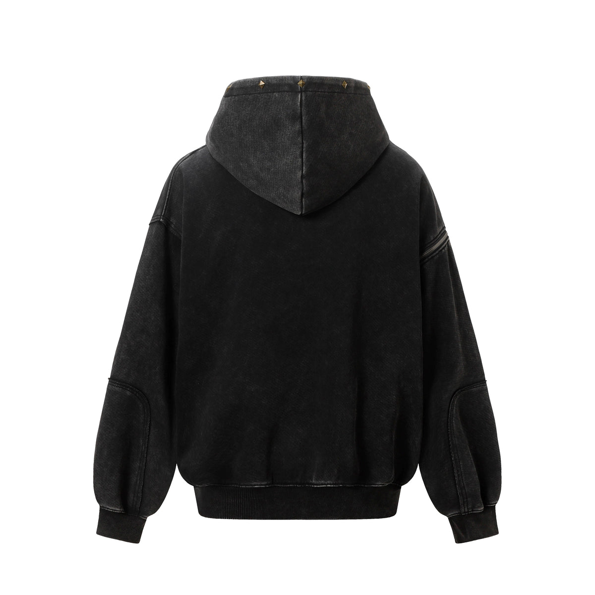 Rivet Zip Hoodie