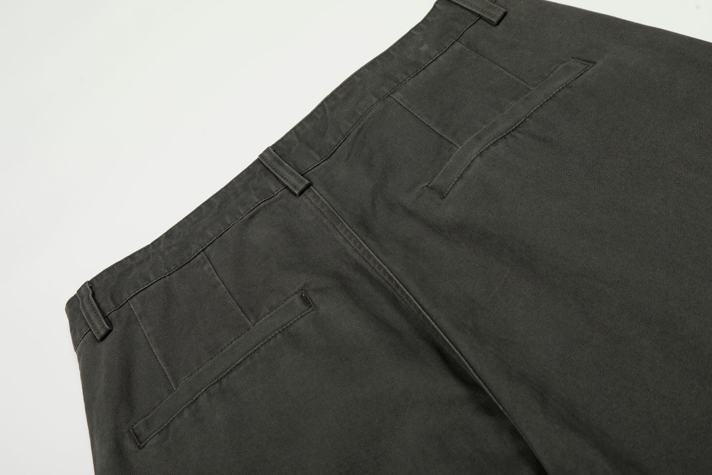 Frontier Obsidian Pleat Wide Trousers