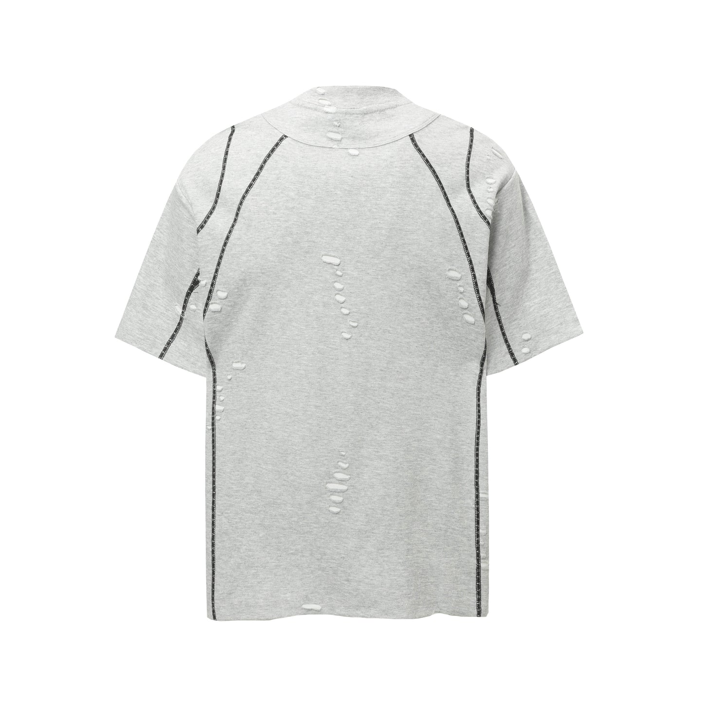 Scarline Distress Seam Tshirt